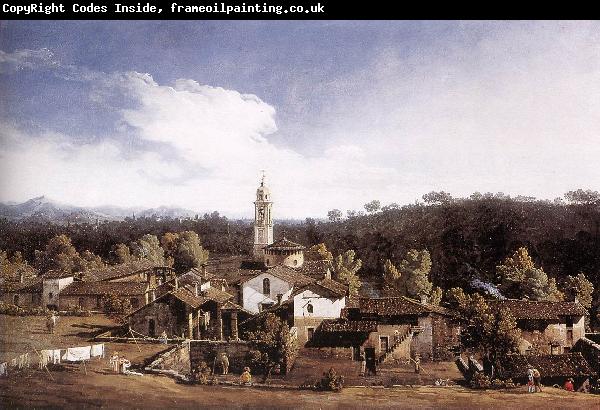 Bernardo Bellotto View of Gazzada near Varese